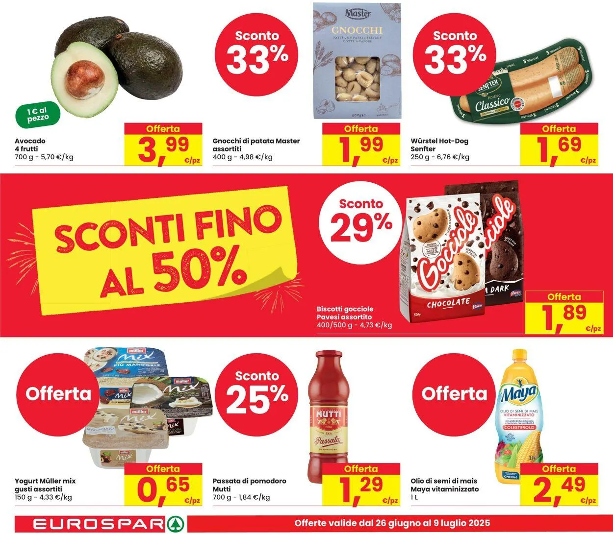 Eurospar Volantino attuale da 26 giugno a 9 luglio di 2025 - Pagina del volantino 2