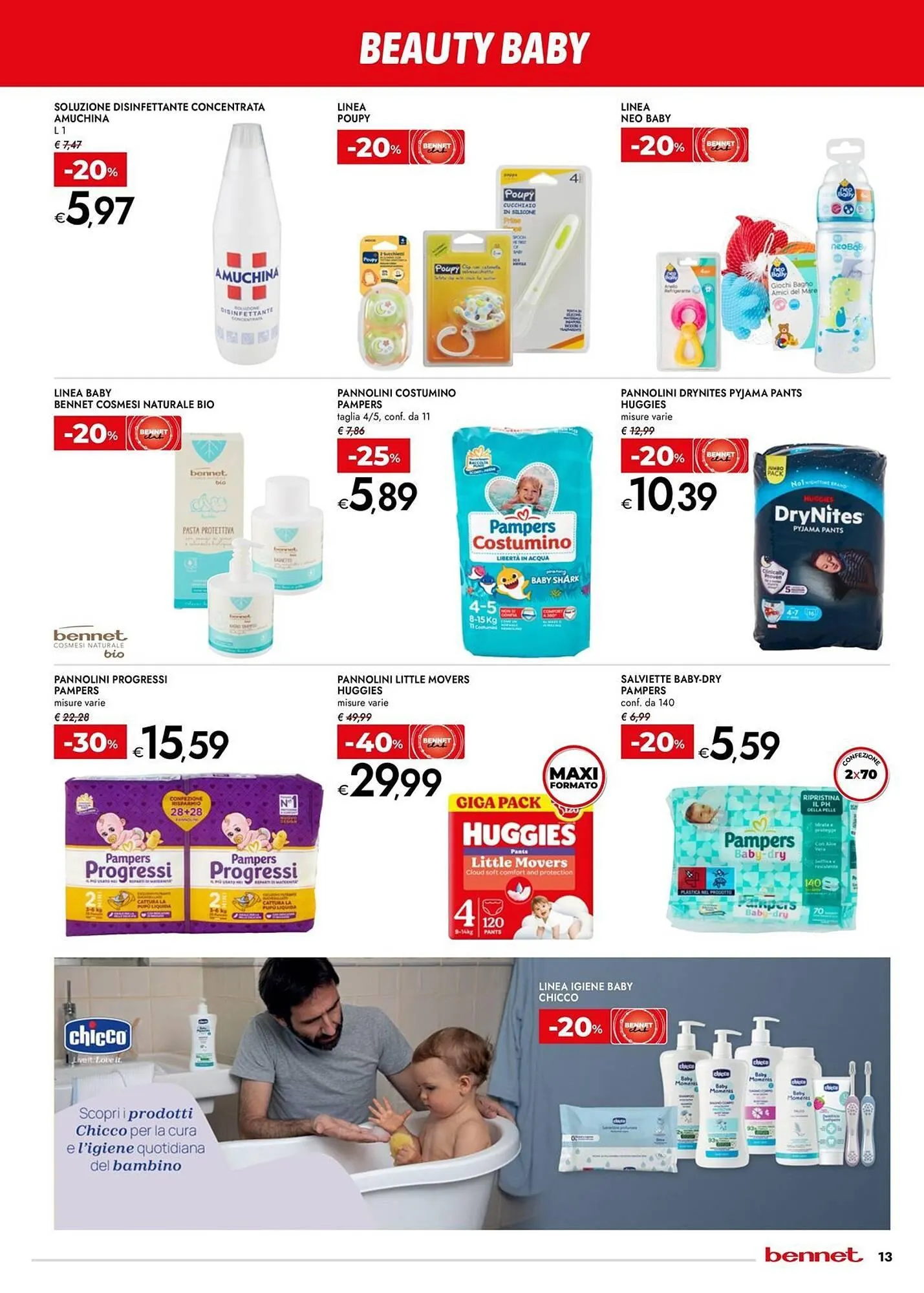 Volantino Bennet da 24 luglio a 6 agosto di 2025 - Pagina del volantino 13