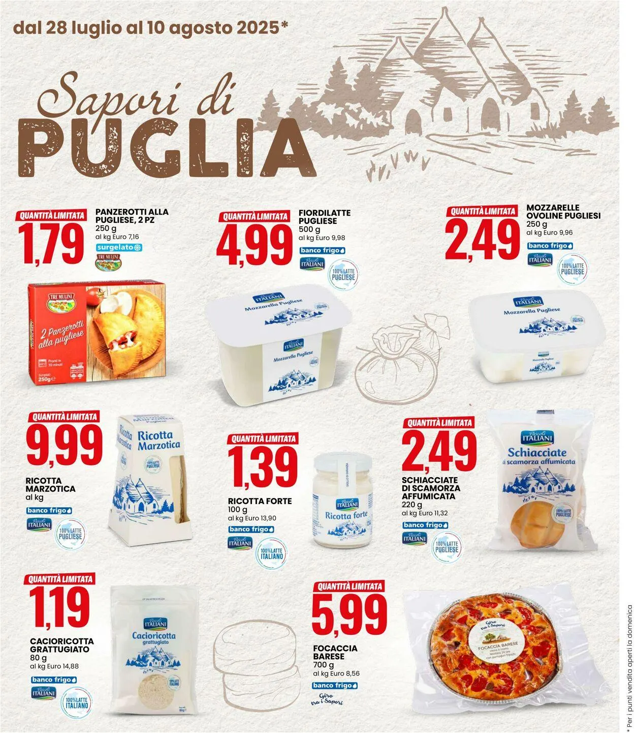 EURO Spin Volantino attuale da 28 luglio a 10 agosto di 2025 - Pagina del volantino 10