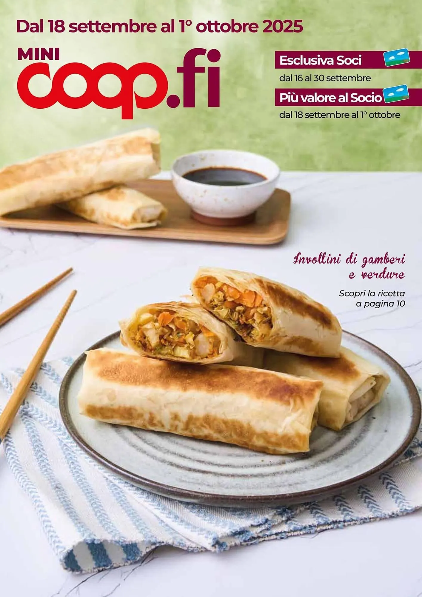 Volantino Unicoop da 18 settembre a 1 ottobre di 2025 - Pagina del volantino 1