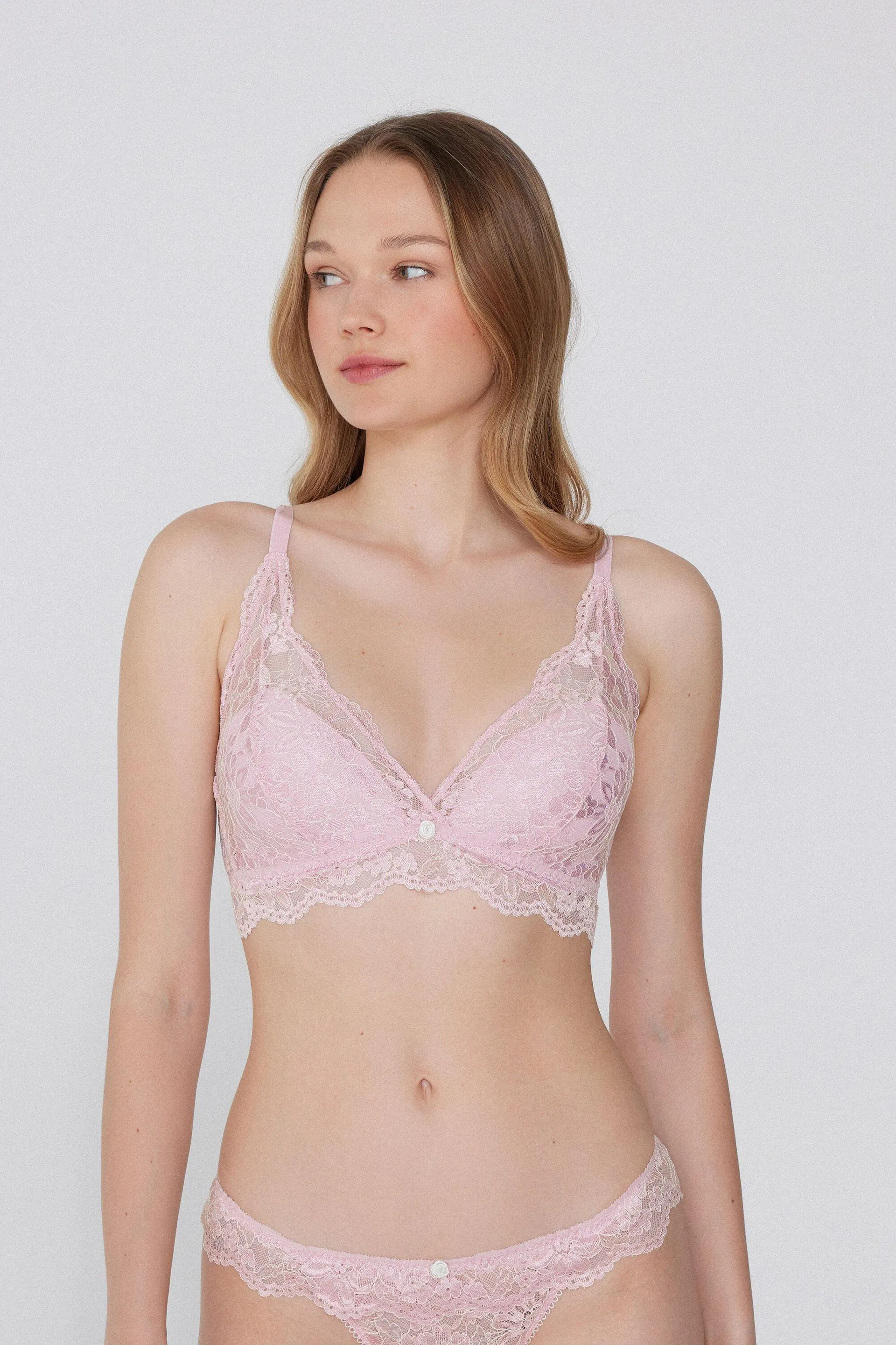 Reggiseno Triangolo Havana Leggermente Imbottito Delicate Lace