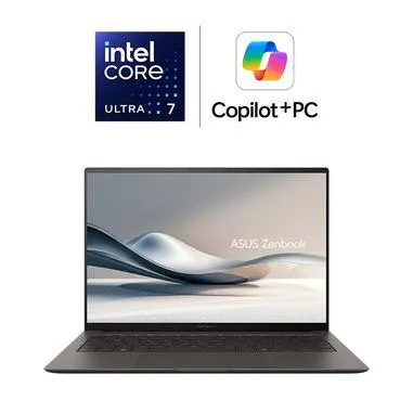 ASUS Zenbook S 14 UX5406SA-PZ024W Intel Core Ultra 7 258V Computer portatile 35,6 cm (14") Touch screen 3K 32 GB LPDDR5x-SDRAM 1 TB SSD Wi-Fi 7 (802.11be) Windows 11 Home Grigio