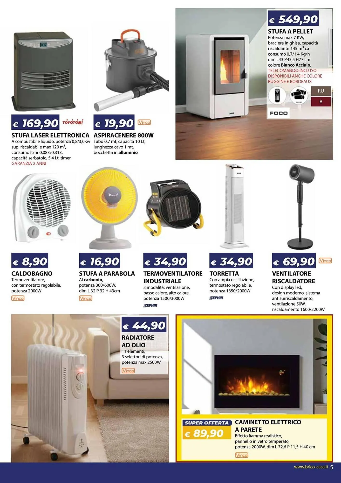 Volantino Bricocasa da 25 novembre a 7 dicembre di 2025 - Pagina del volantino 5