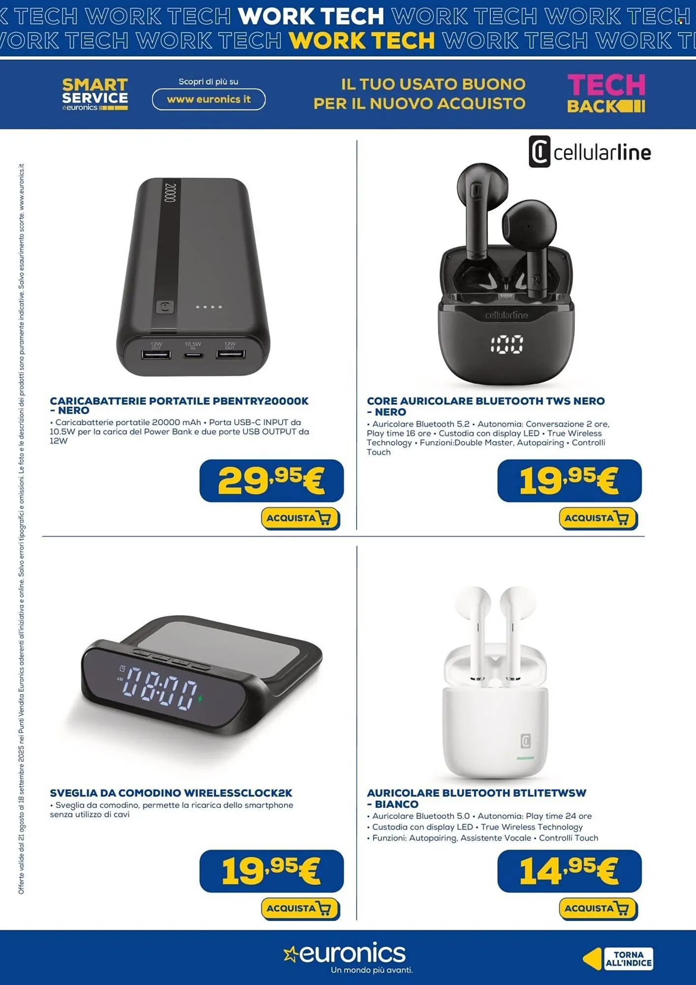 Volantino Euronics da 21 agosto a 18 settembre di 2025 - Pagina del volantino 26