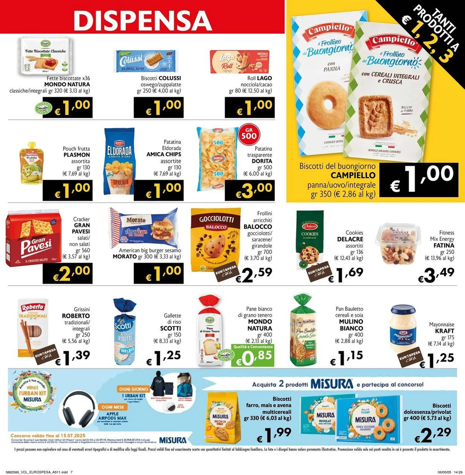 Volantino Eurospesa da 22 maggio a 4 giugno di 2025 - Pagina del volantino 7