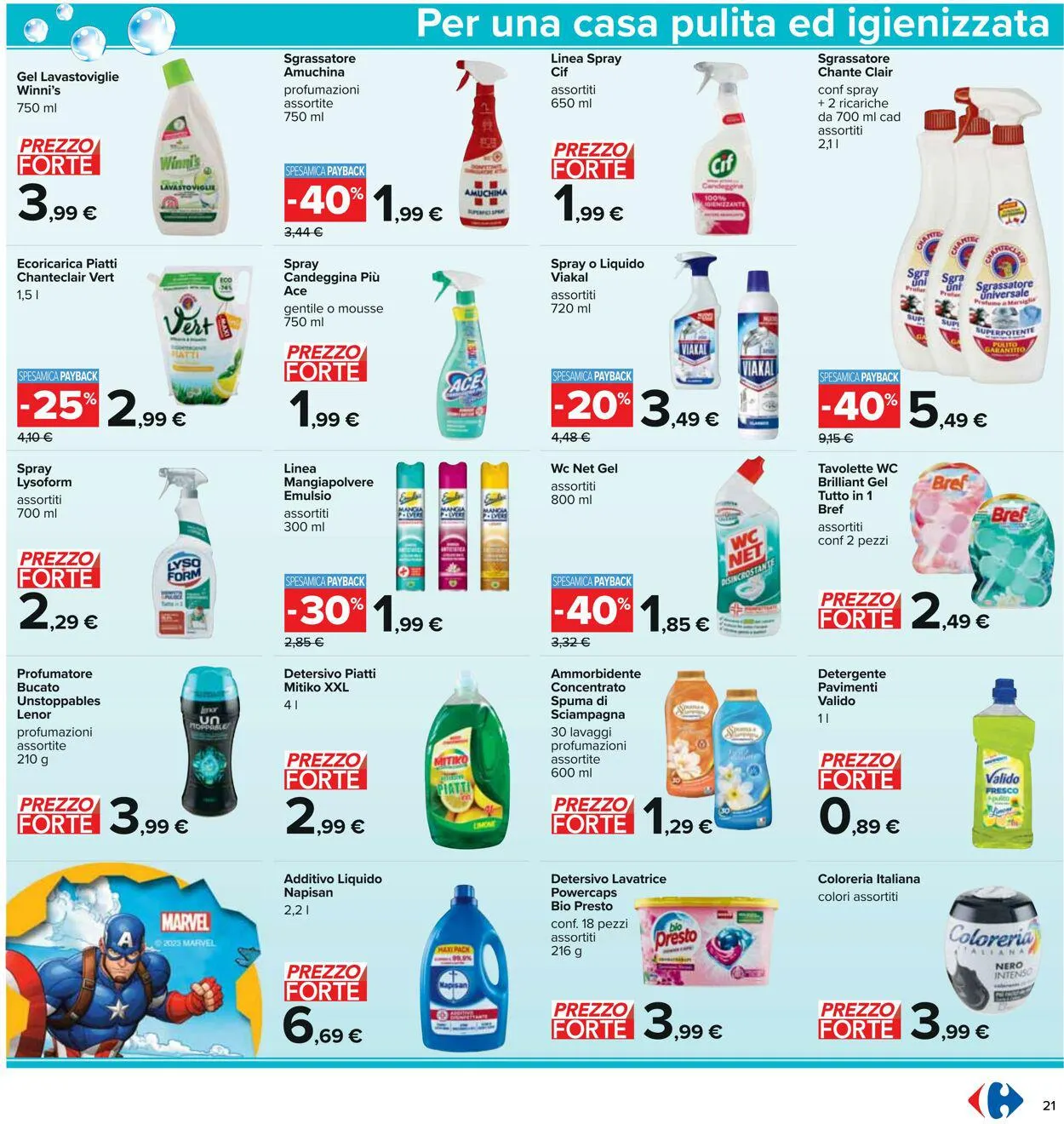 Carrefour Volantino attuale da 25 settembre a 8 ottobre di 2023 - Pagina del volantino 21