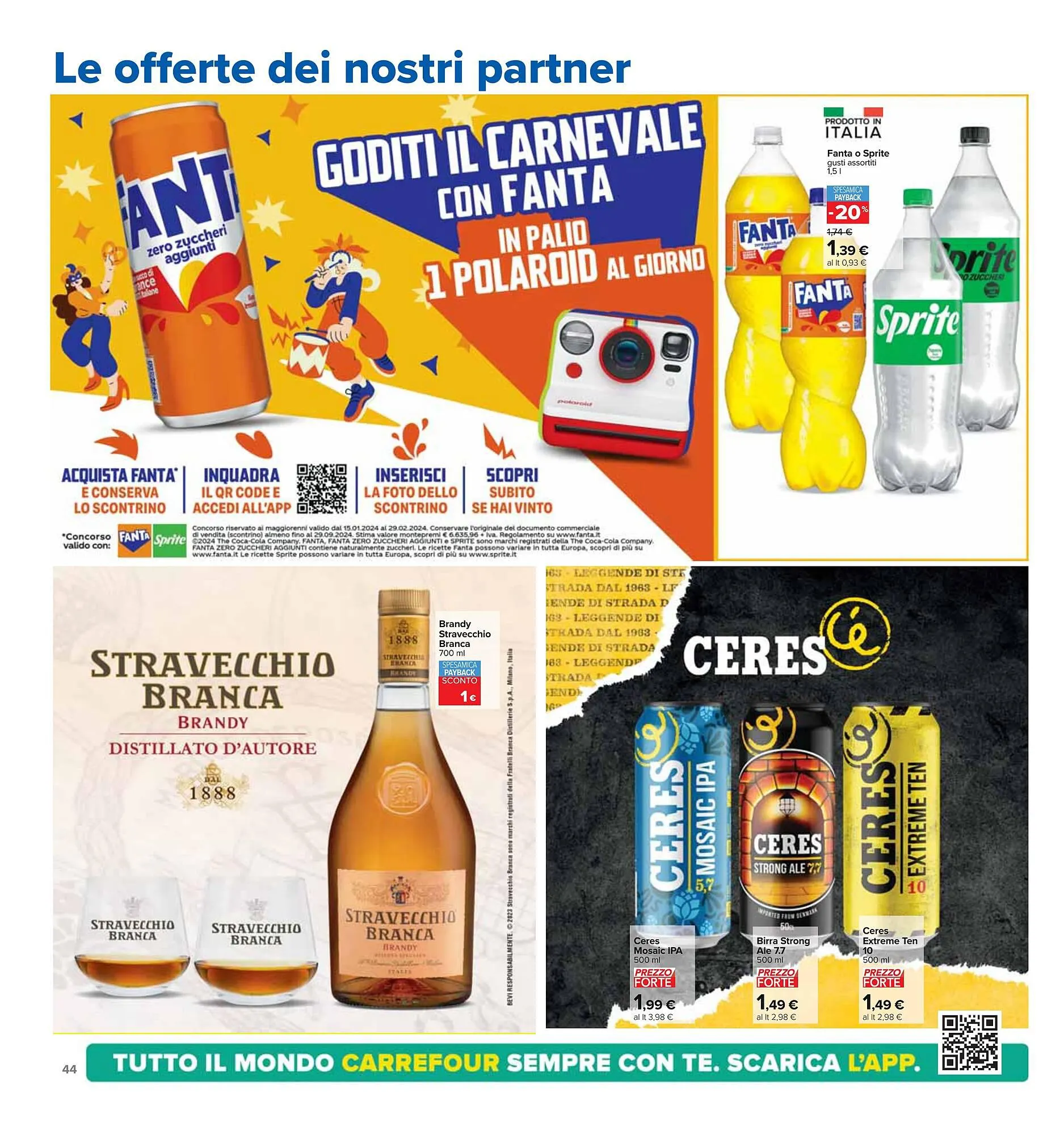Volantino Carrefour Iper da 2 febbraio a 11 febbraio di 2024 - Pagina del volantino 44