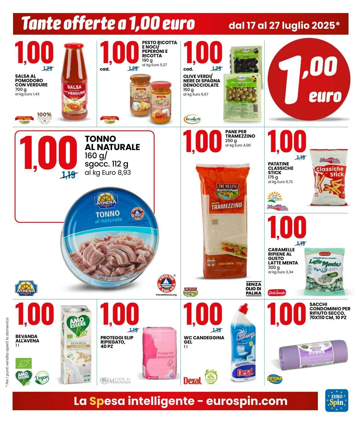 EURO Spin Volantino attuale da 17 luglio a 27 luglio di 2025 - Pagina del volantino 3