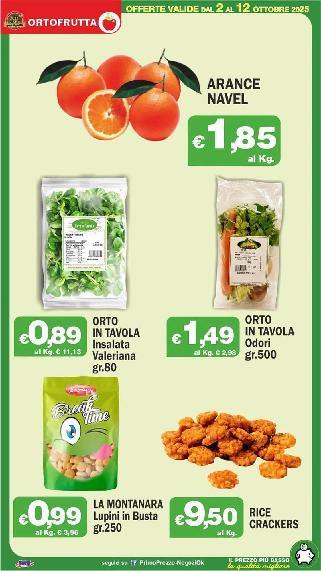 Volantino Primo Prezzo da 2 ottobre a 12 ottobre di 2025 - Pagina del volantino 26