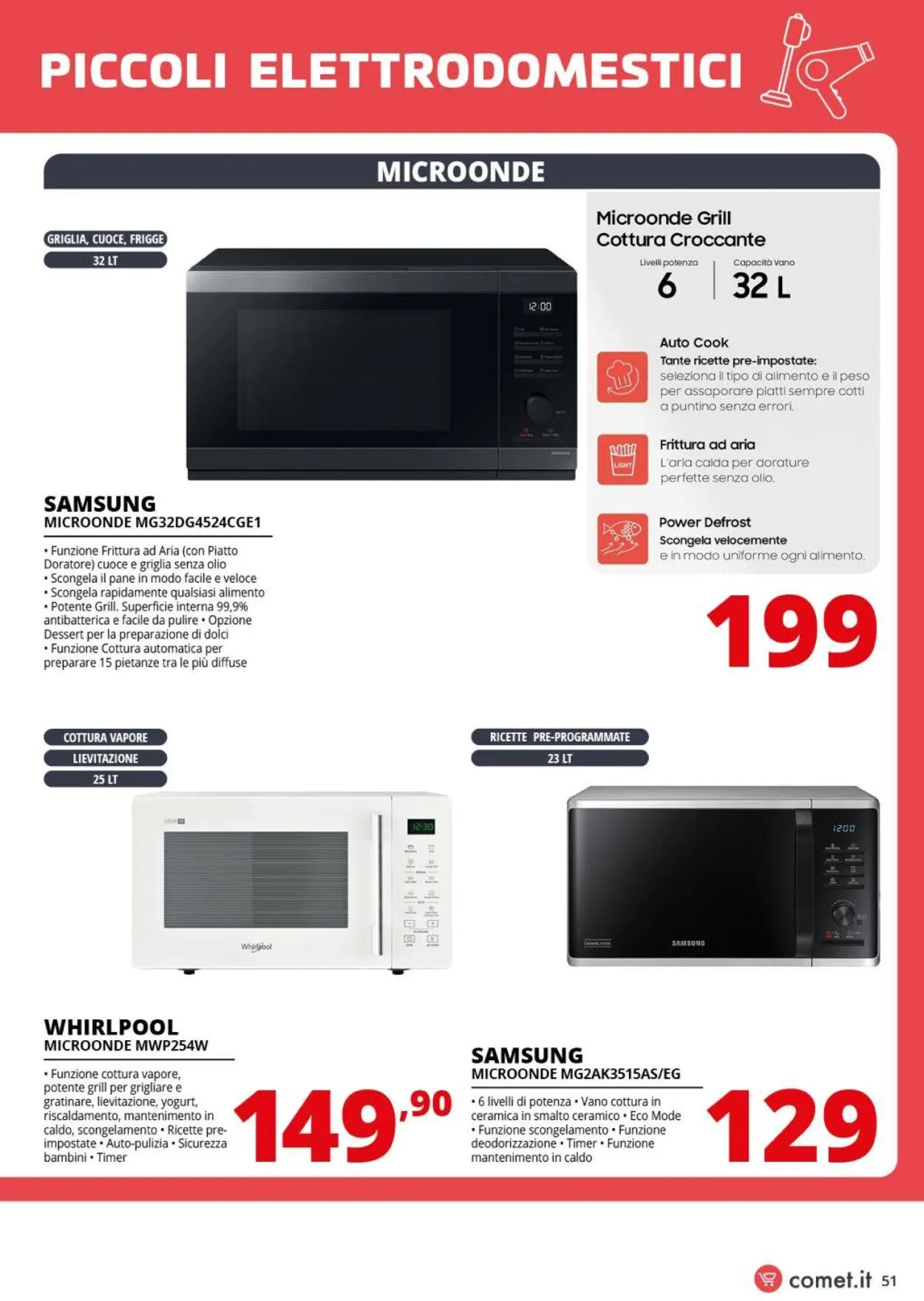 Comet Volantino attuale da 22 agosto a 11 settembre di 2025 - Pagina del volantino 51