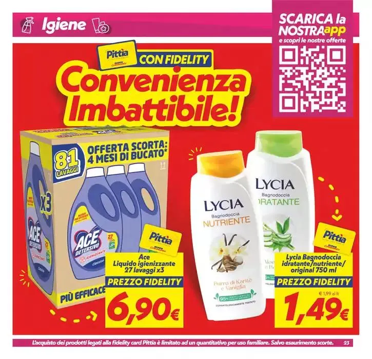 Convenienza imbattibile!! da 13 maggio a 22 maggio di 2025 - Pagina del volantino 23