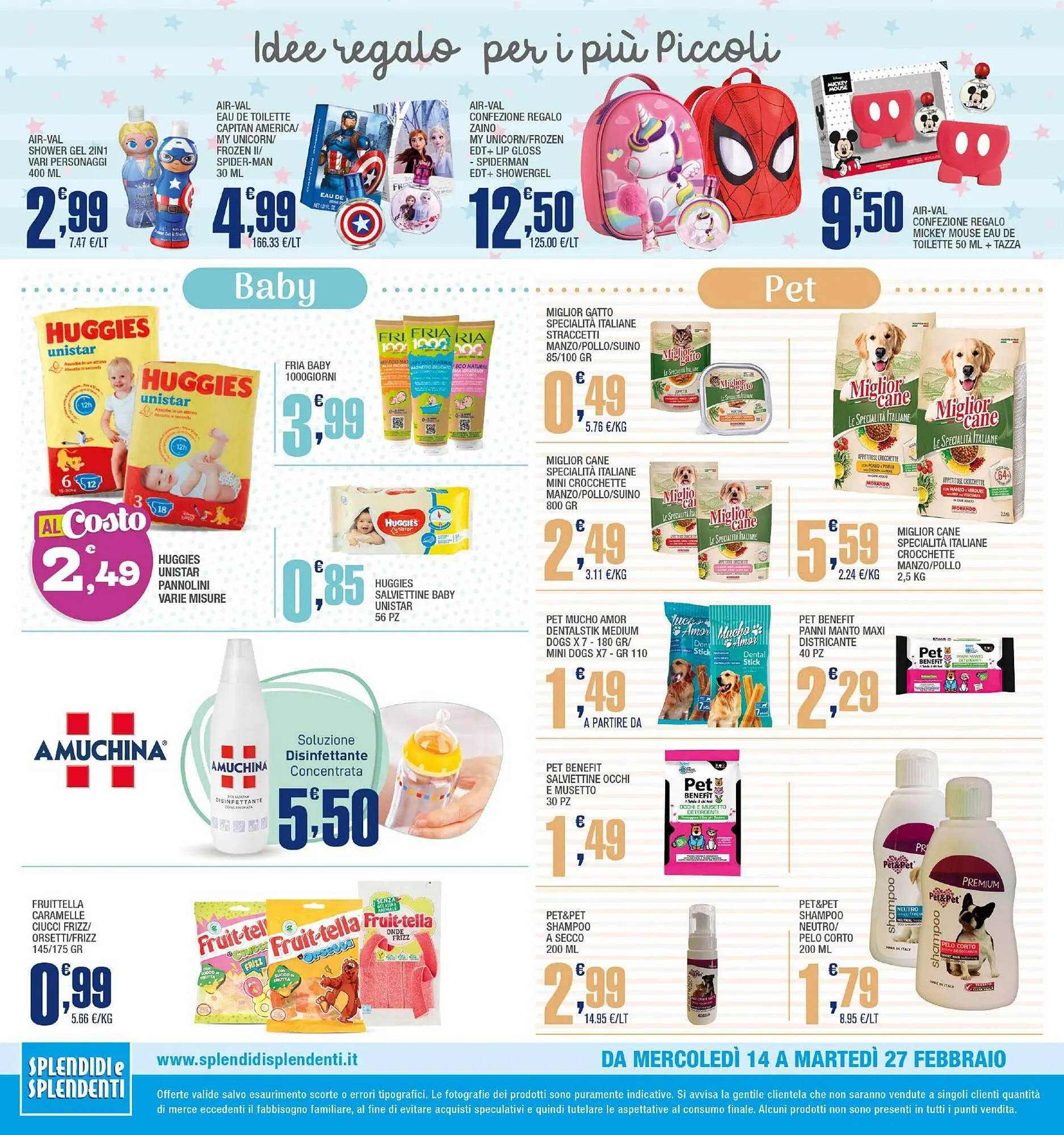 Volantino Splendidi e Splendenti da 14 febbraio a 27 febbraio di 2024 - Pagina del volantino 12