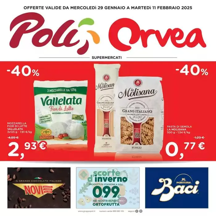 Offerte valide da mercoledi 29 gennaio al 11 febbraio - 1
