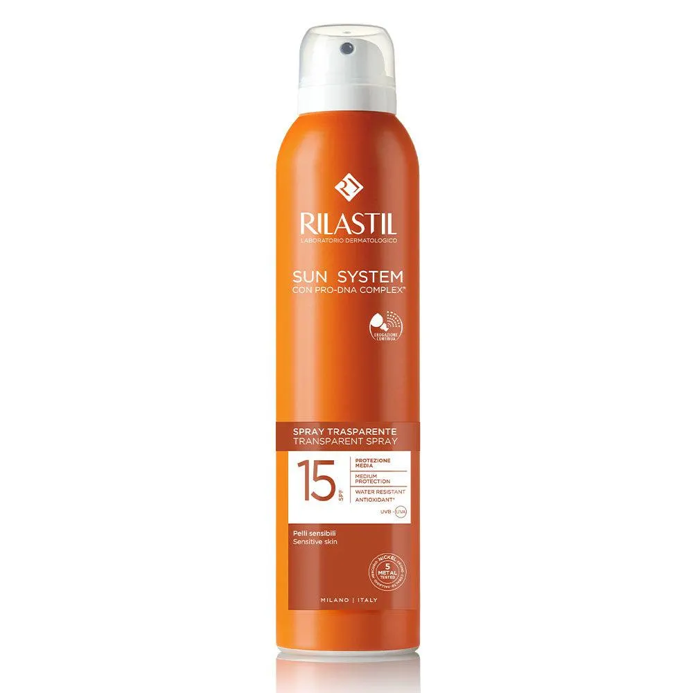 Spray Trasparente SPF15