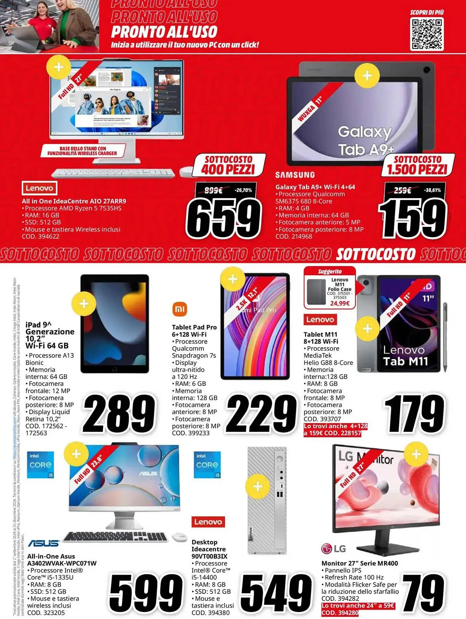 Volantino MediaWorld da 6 dicembre a 15 dicembre di 2024 - Pagina del volantino 9