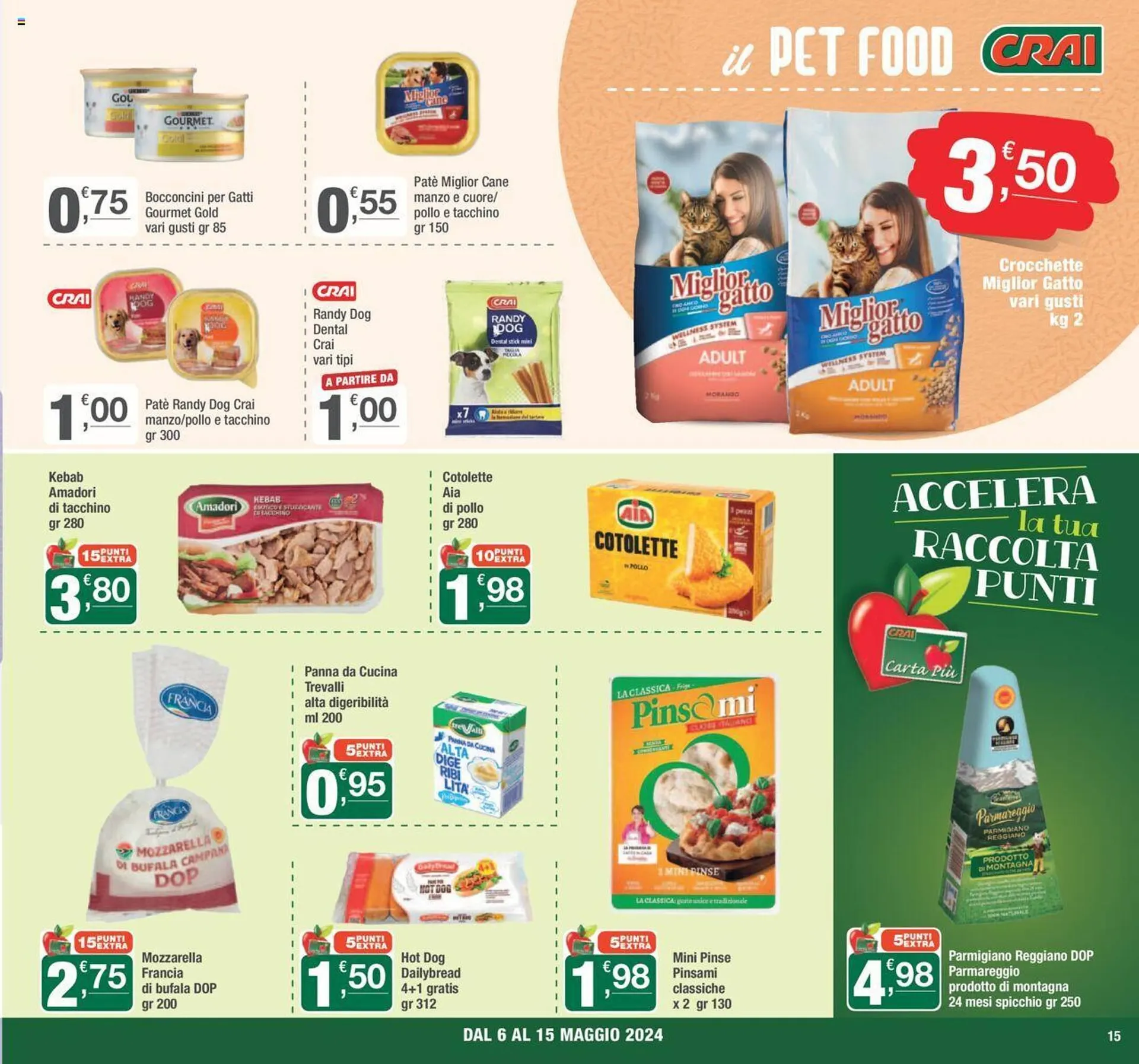 Volantino Crai da 6 maggio a 15 maggio di 2024 - Pagina del volantino 15
