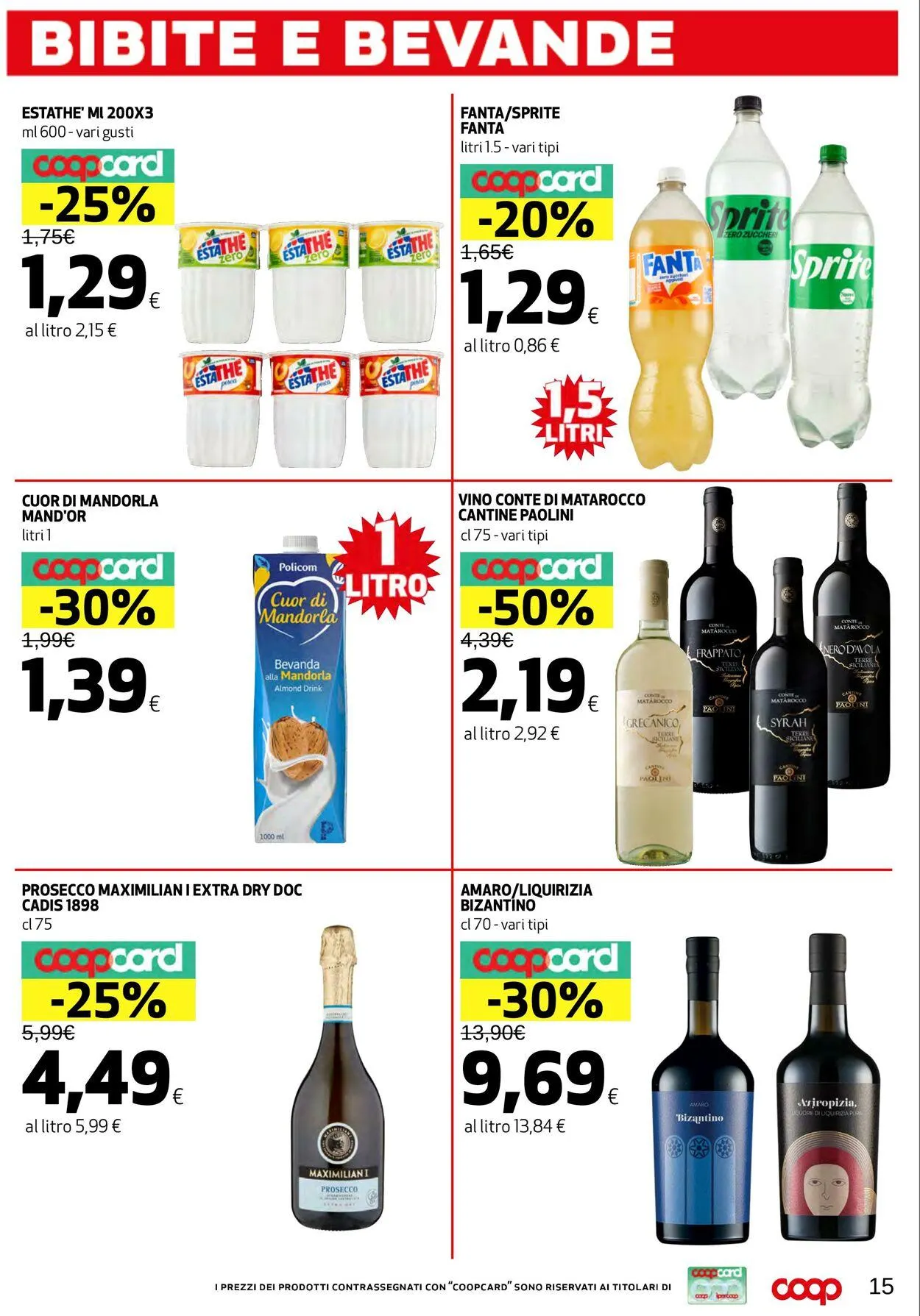 Coop Volantino attuale da 12 giugno a 22 giugno di 2025 - Pagina del volantino 15