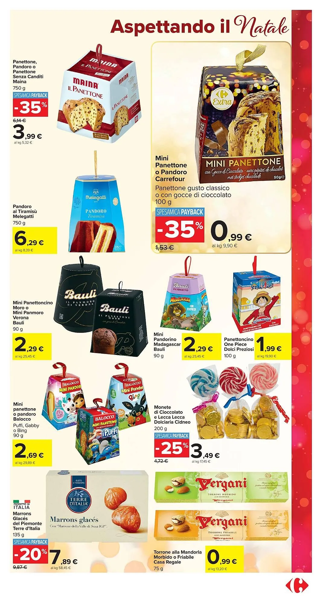 Volantino Carrefour Market da 4 novembre a 16 novembre di 2025 - Pagina del volantino 9