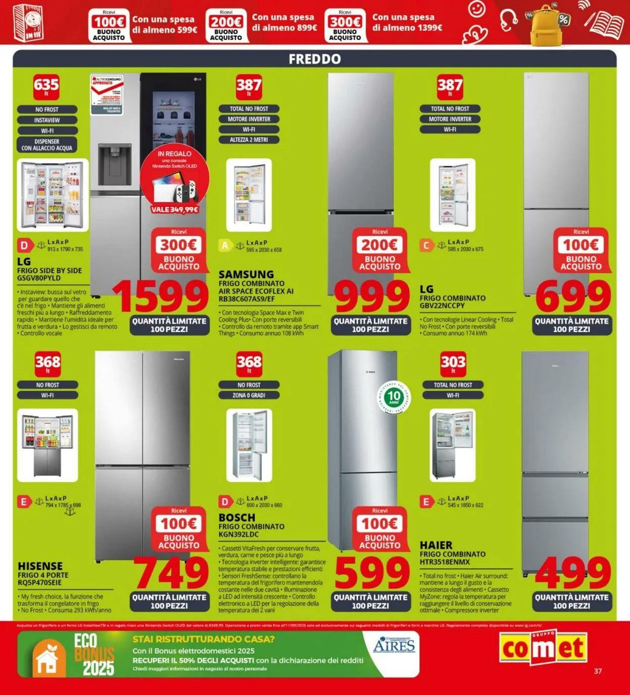 Comet Volantino attuale da 22 agosto a 11 settembre di 2025 - Pagina del volantino 37