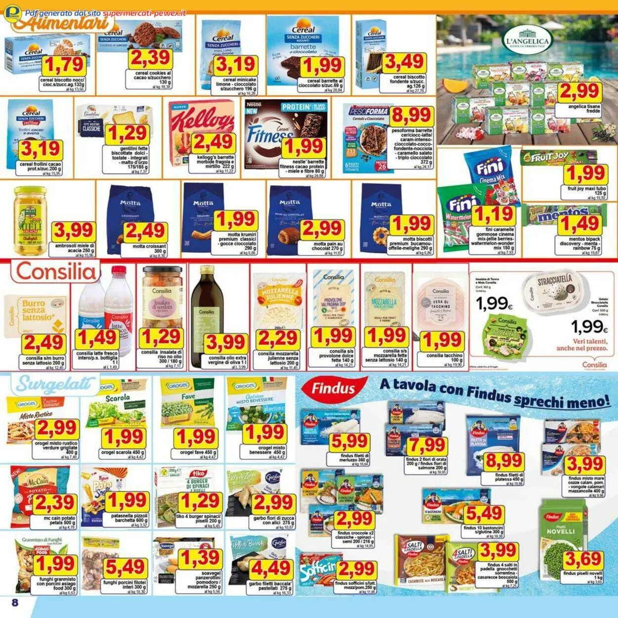 Pewex Volantino attuale da 22 luglio a 5 agosto di 2025 - Pagina del volantino 8