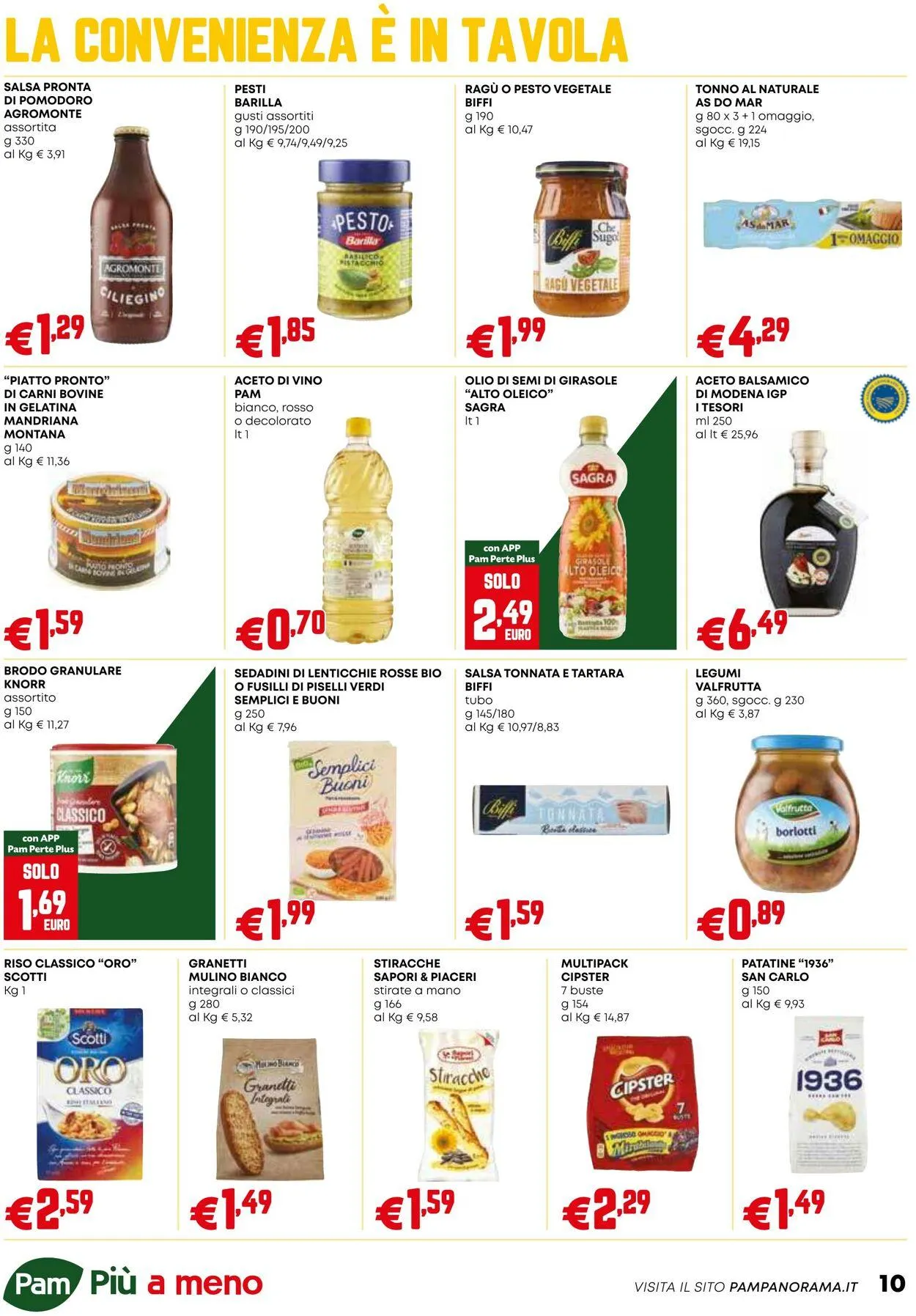Pam Panorama Volantino attuale da 23 ottobre a 6 novembre di 2025 - Pagina del volantino 10