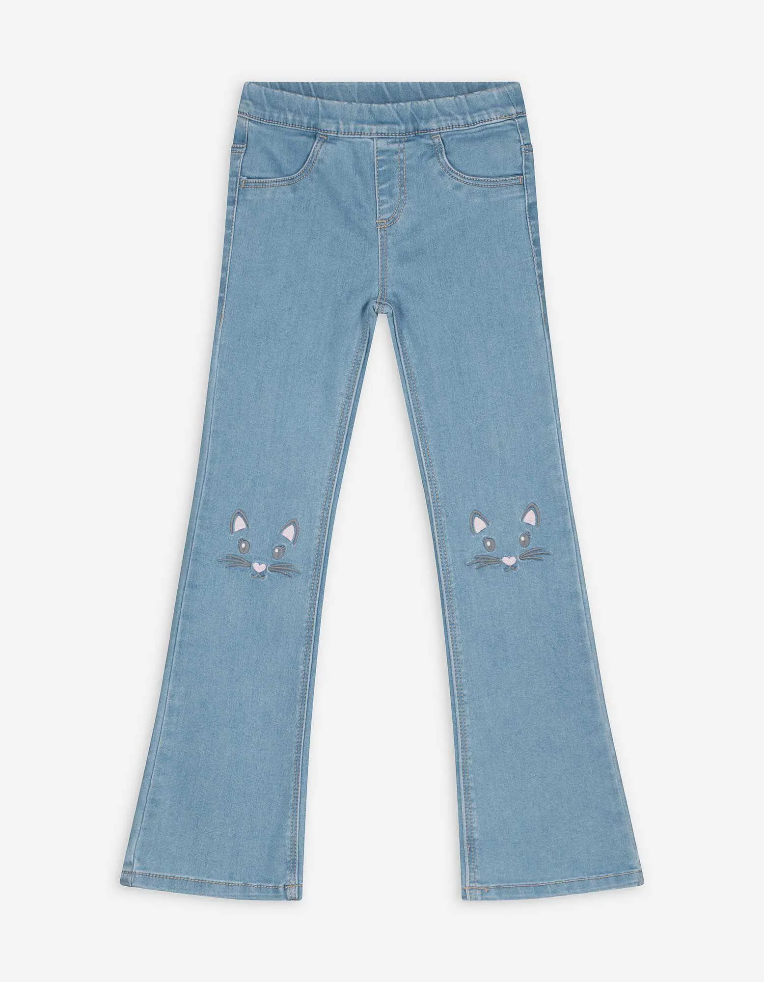 Jeggings - Bootcut Fit - blu