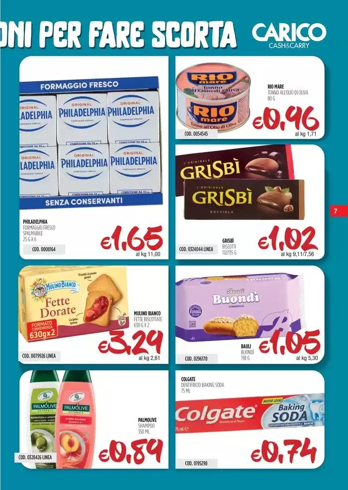 Offerte Carico Cash & Carry da 3 aprile a 21 aprile di 2025 - Pagina del volantino 7