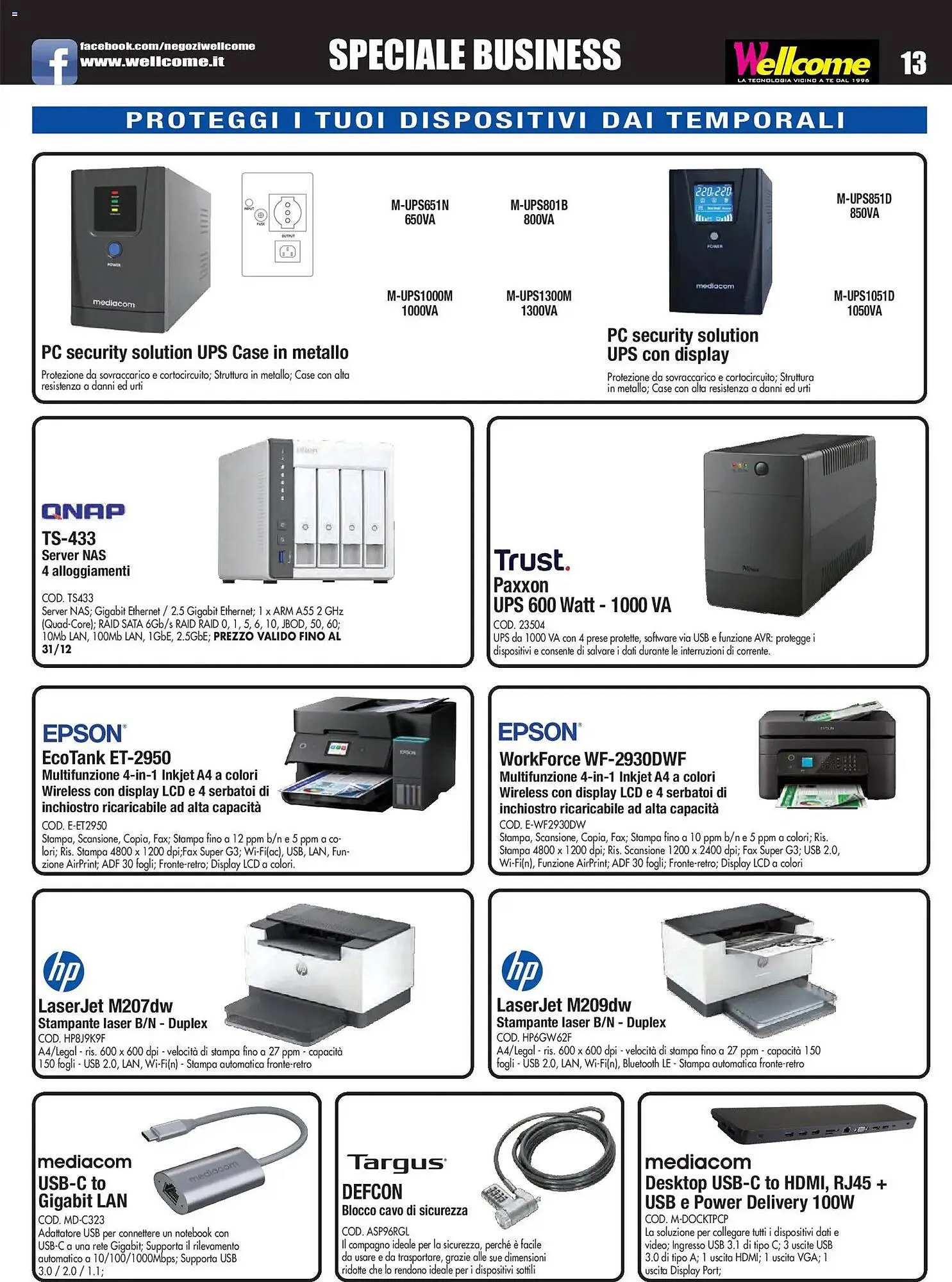Volantino Wellcome da 23 dicembre a 14 gennaio di 2026 - Pagina del volantino 13