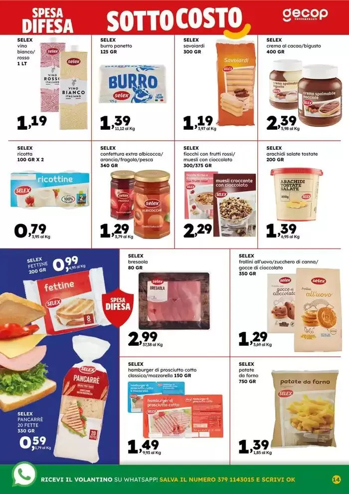 Sottocosto da 25 marzo a 6 aprile di 2025 - Pagina del volantino 14