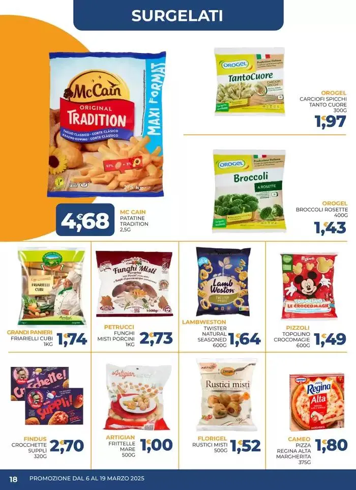 Promozione dal 6 al 19 marzo da 6 marzo a 19 marzo di 2025 - Pagina del volantino 18