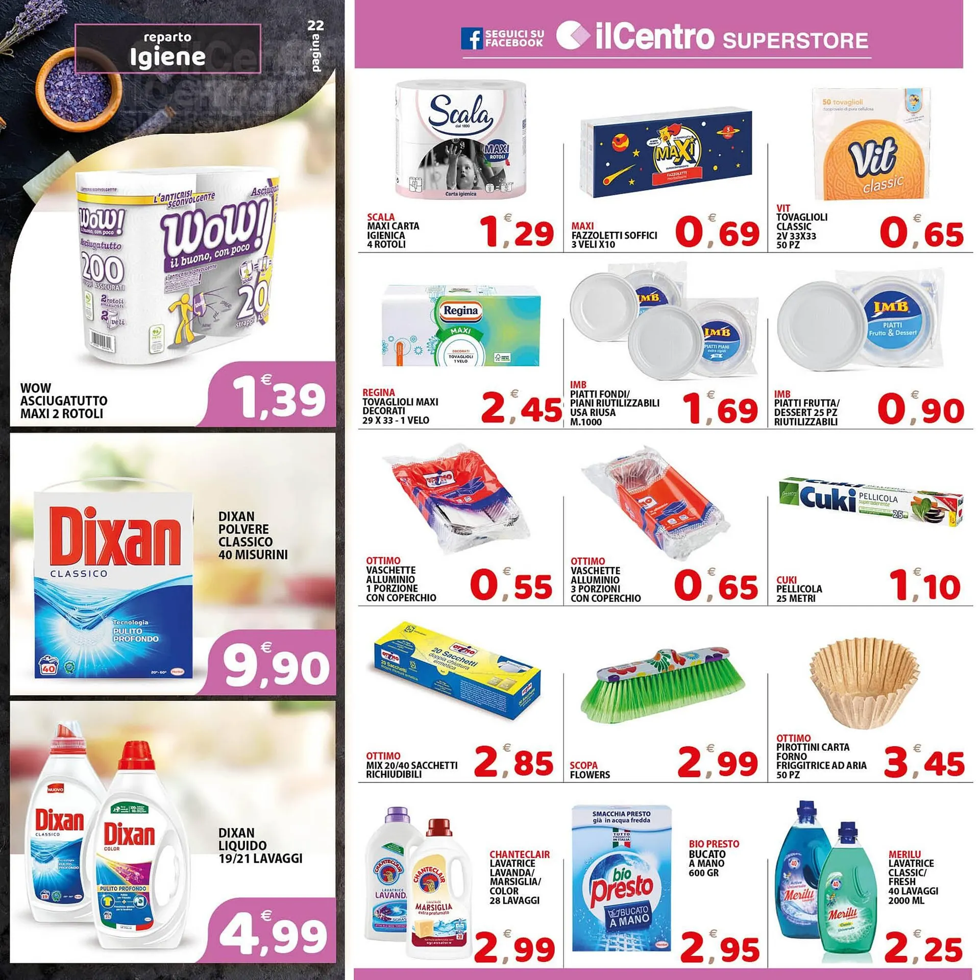 Volantino Il Centro Superstore da 22 gennaio a 4 febbraio di 2025 - Pagina del volantino 22