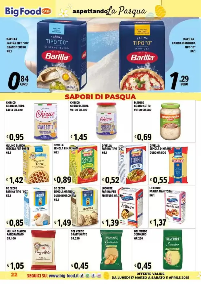 Aspenttando la pasqua da 17 marzo a 5 aprile di 2025 - Pagina del volantino 22