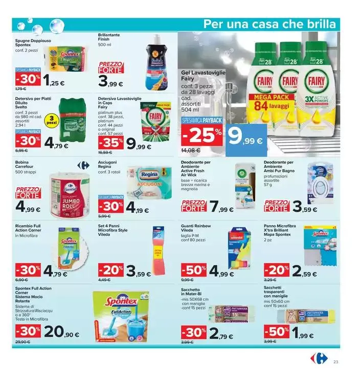 Sconti fino al 50% da 26 settembre a 10 ottobre di 2024 - Pagina del volantino 23