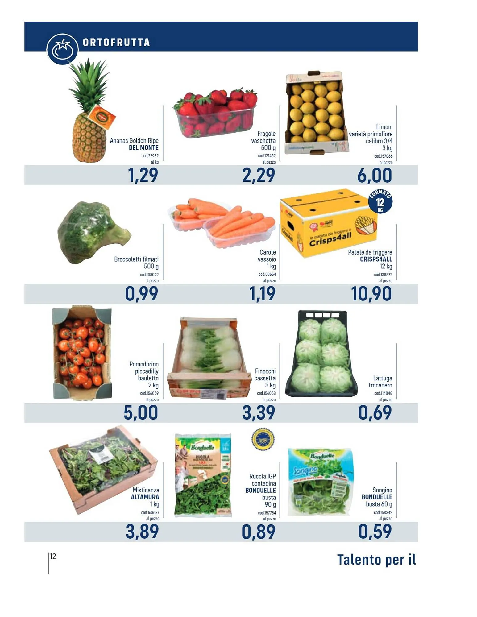 Volantino Talento Professional Store da 26 febbraio a 10 marzo di 2024 - Pagina del volantino 12