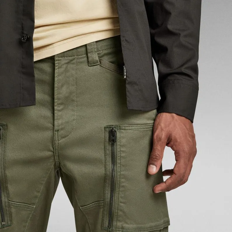 Zip Pocket 3D Skinny Cargo Pants