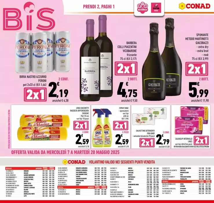 Prendi 2, paghi 1 da 7 maggio a 20 maggio di 2025 - Pagina del volantino 6