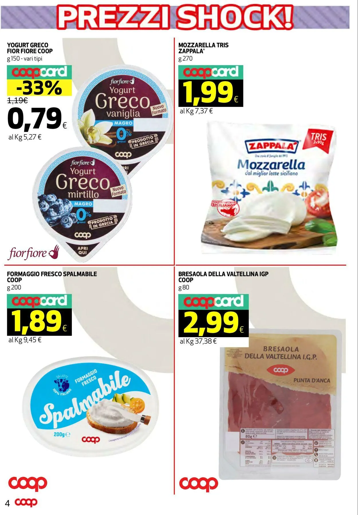 Coop Volantino attuale da 7 agosto a 20 agosto di 2025 - Pagina del volantino 4