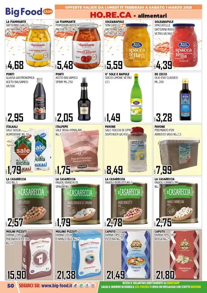 Non scherziamo con la convenienza da 17 febbraio a 1 marzo di 2025 - Pagina del volantino 50