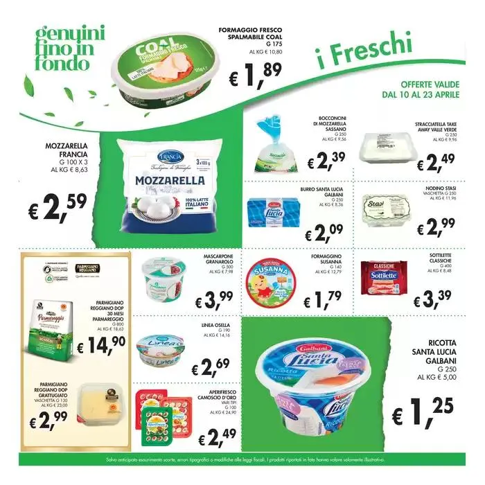 Nuova apertura Subiaco da 10 aprile a 23 aprile di 2025 - Pagina del volantino 14