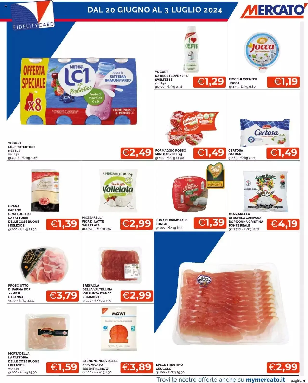 Volantino Mercatò da 20 giugno a 3 luglio di 2024 - Pagina del volantino 9