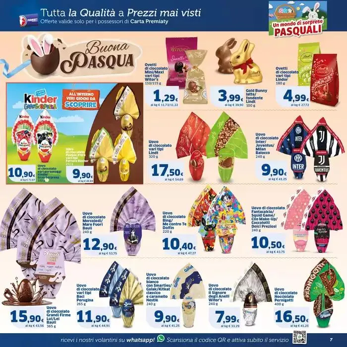 Un mondo di sorprese Pasquali da 15 aprile a 22 aprile di 2025 - Pagina del volantino 7