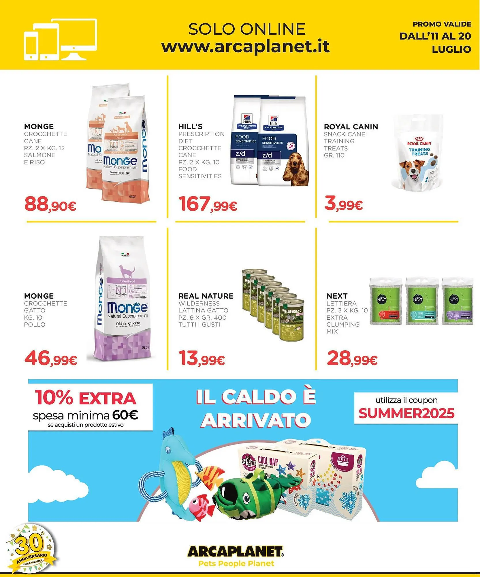 Volantino Arcaplanet da 13 luglio a 20 luglio di 2025 - Pagina del volantino 48