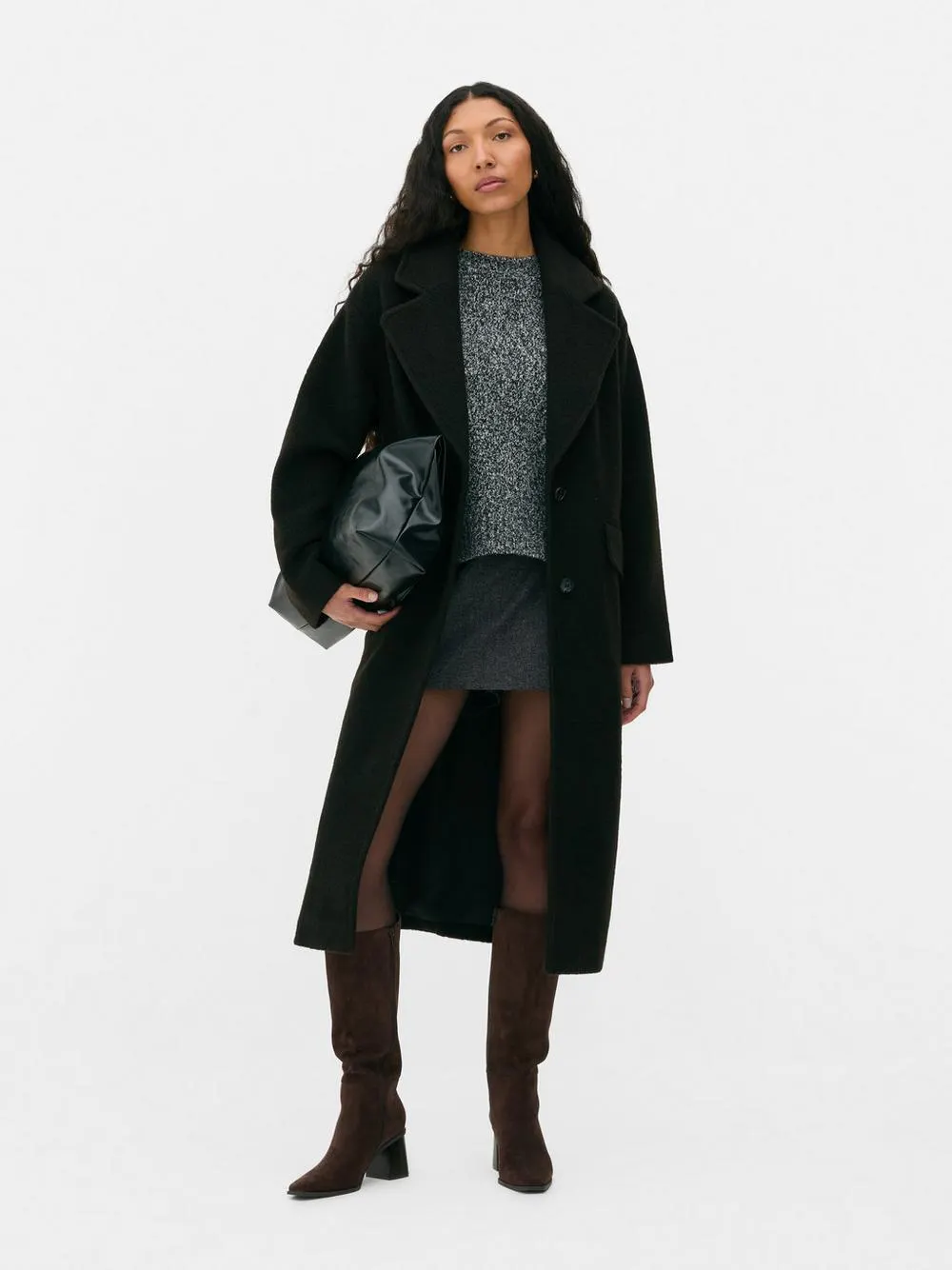 Cappotto monopetto morbido