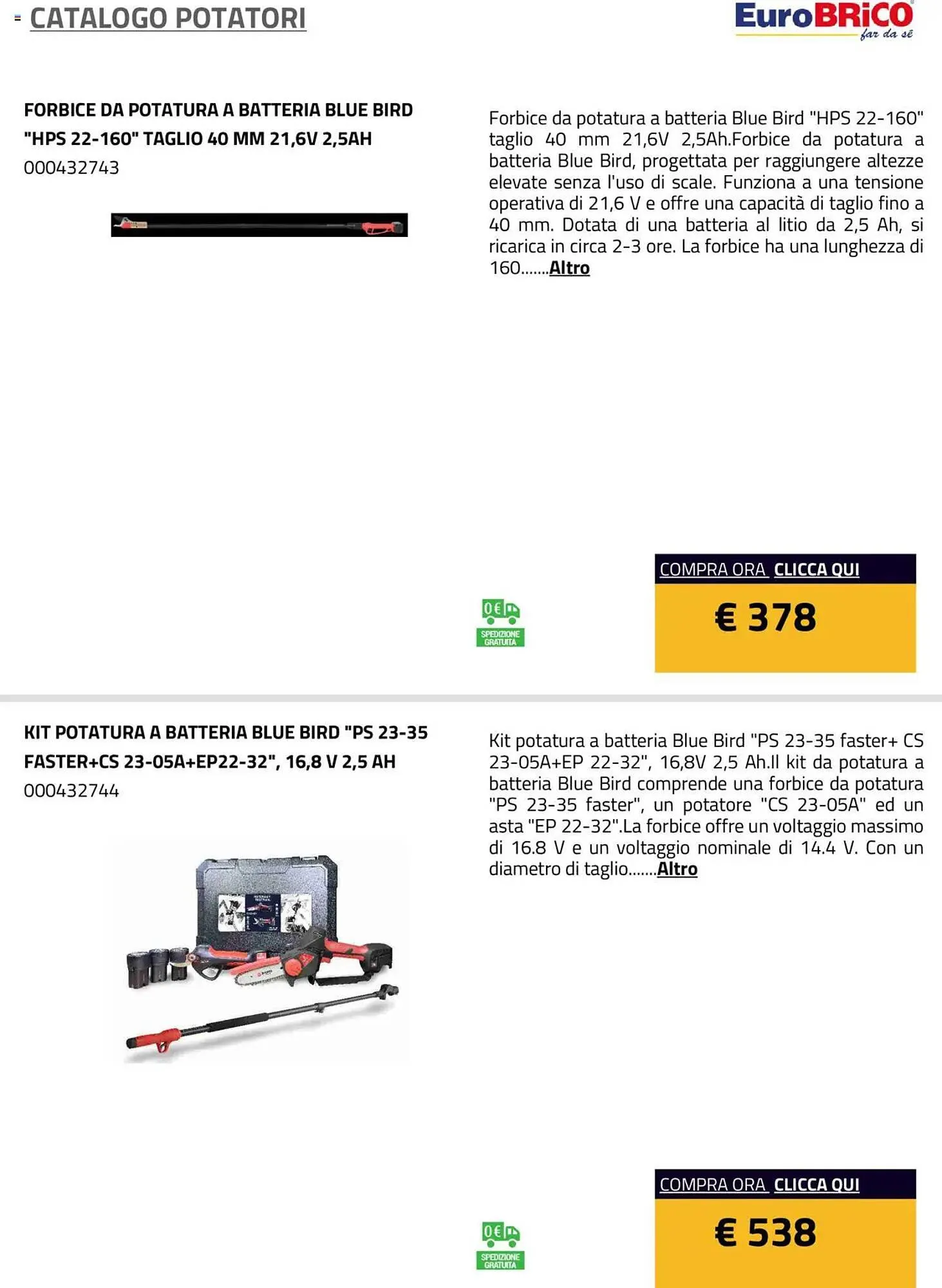 Volantino Eurobrico da 23 luglio a 31 dicembre di 2025 - Pagina del volantino 30