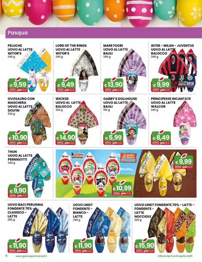 Buona Pasqua da 9 aprile a 21 aprile di 2025 - Pagina del volantino 8