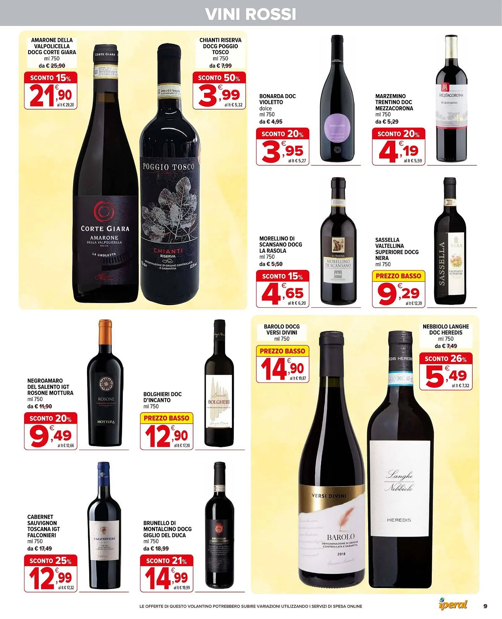 Volantino Iperal da 9 aprile a 22 aprile di 2025 - Pagina del volantino 9