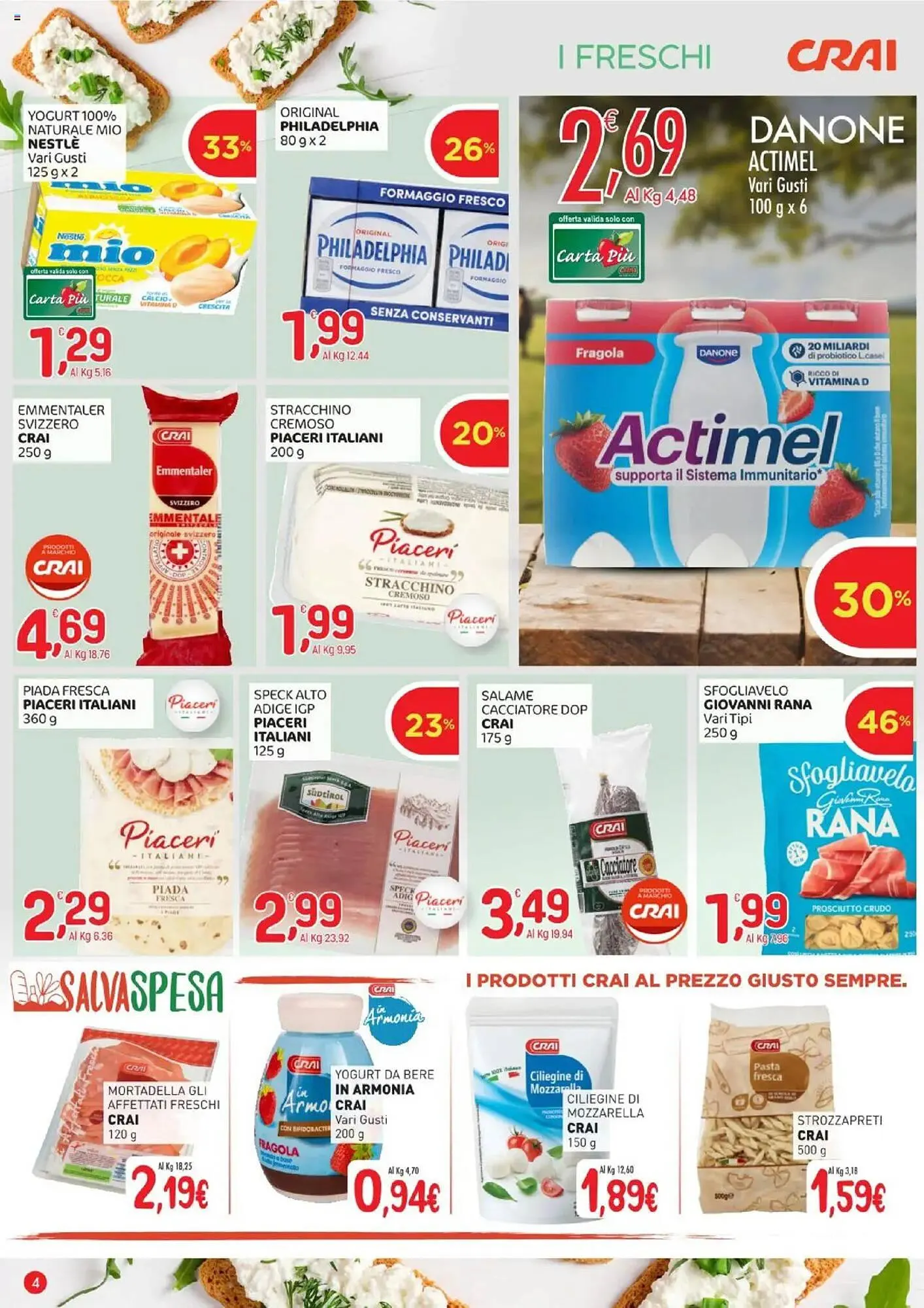 Volantino Crai da 29 maggio a 11 giugno di 2025 - Pagina del volantino 4