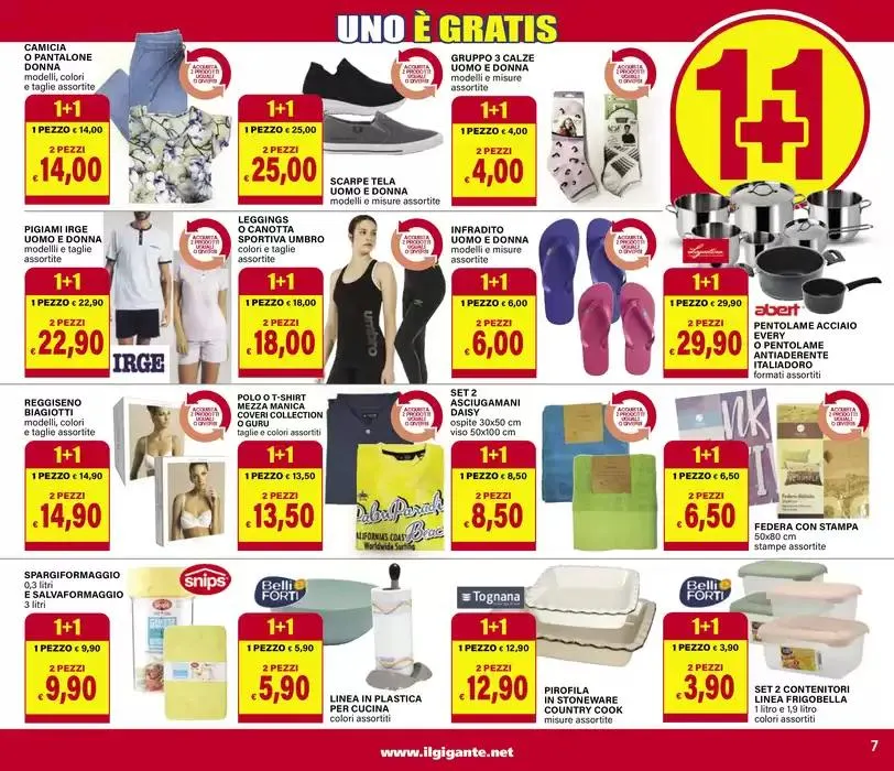 1+1 Uno è Gratis da 24 aprile a 4 maggio di 2025 - Pagina del volantino 7