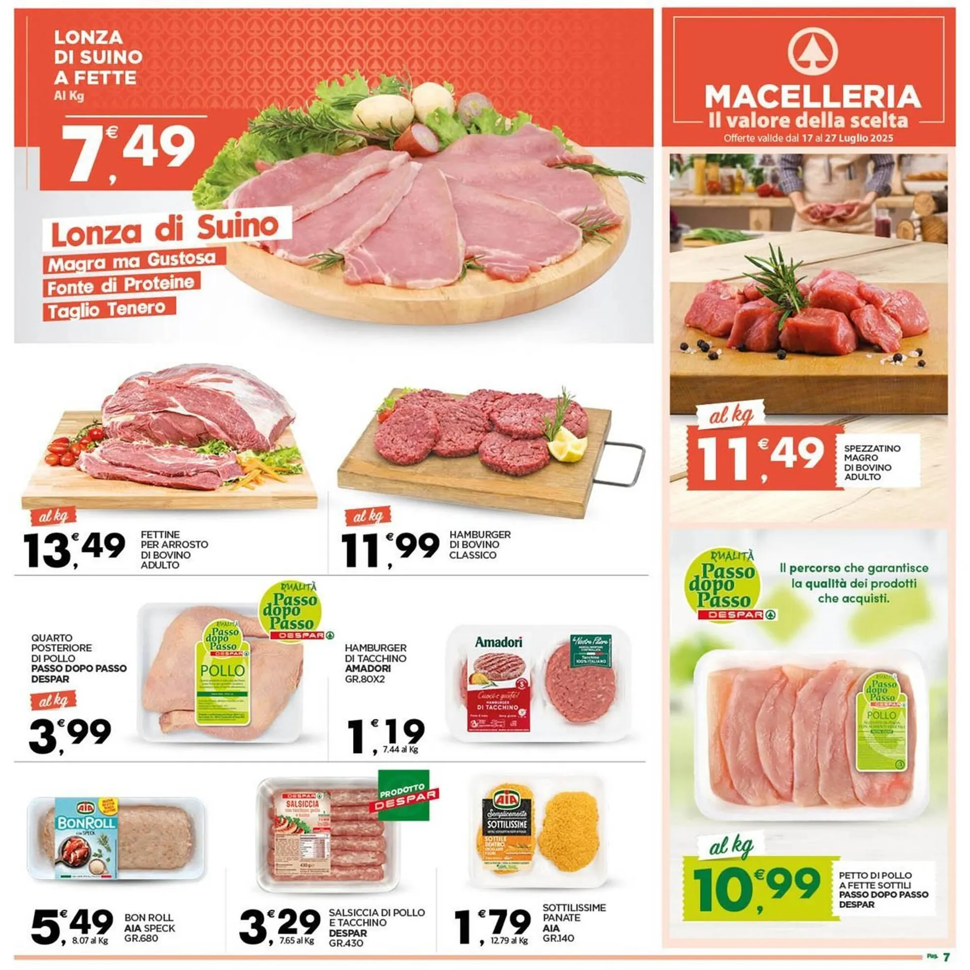 Volantino Despar da 17 luglio a 27 luglio di 2025 - Pagina del volantino 7