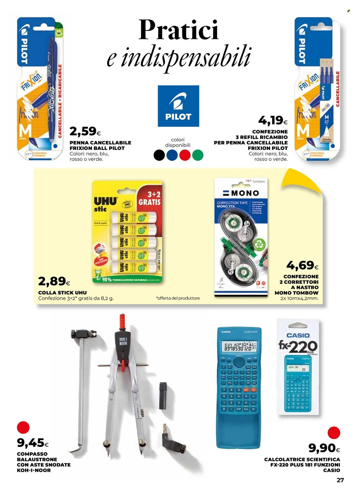 Volantino Unicoop da 13 agosto a 23 settembre di 2025 - Pagina del volantino 27